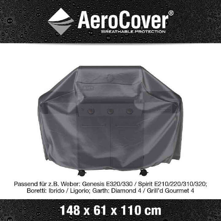 AeroCover Atmungsaktive Schutzhülle für Outdoor Kitchen
